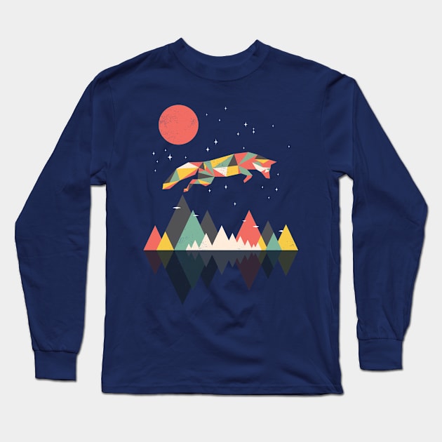 Wild as a Fox Long Sleeve T-Shirt by rmtees